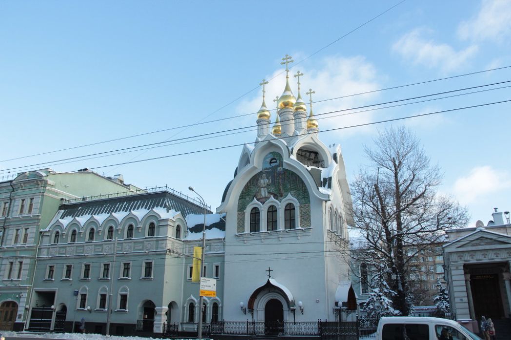Патриаршее подворье Свято-Троицкого Серафимо-Дивеевского монастыря в Москве сегодня